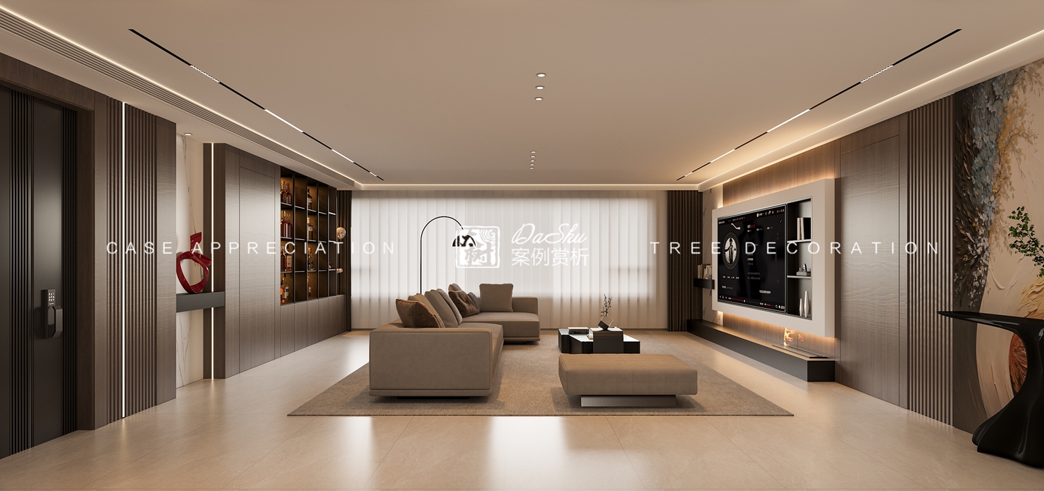 绿城诚园120㎡意式风格效果图